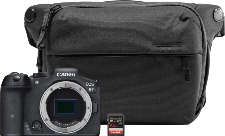 Canon EOS R7 Starterskit + RF 50mm f 1.8 STM