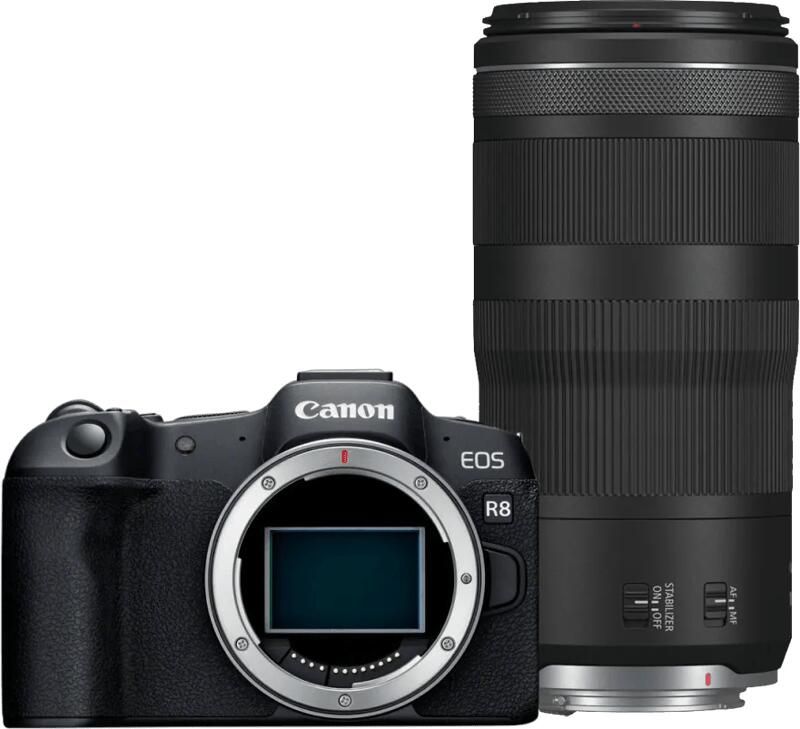 Canon EOS R8 + RF 100-400 f 5.6-8 IS USM