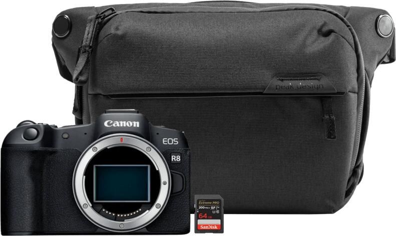 Canon EOS R8 Starterskit + RF 50mm f 1.8 STM