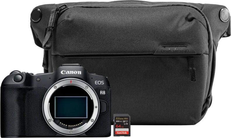 Canon EOS R8 Starterskit + RF 50mm f 1.8 STM