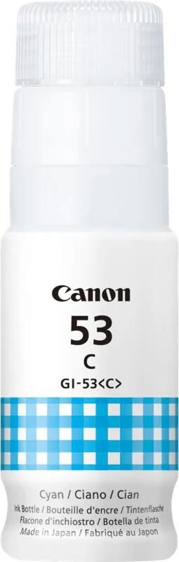Canon Inktfles GI -53C Cyaan Pixma G650 en G550 compatibiliteit (4673C001)