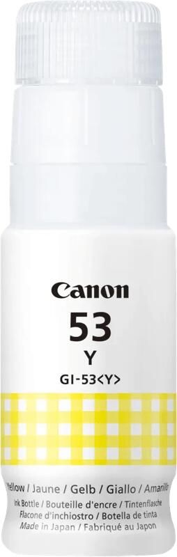 Canon Inktfles GI -53Y Geel Pixma G650 en G550 compatibiliteit (4690C001)