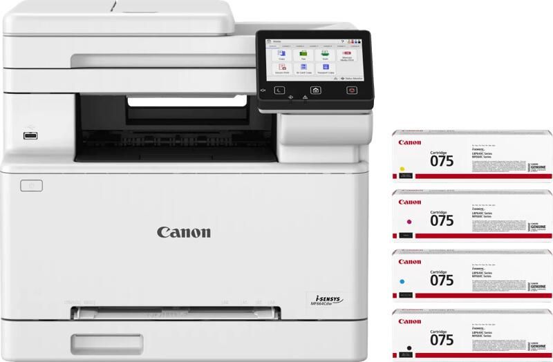 Canon i-SENSYS MF664 CDW + 1 set extra toners