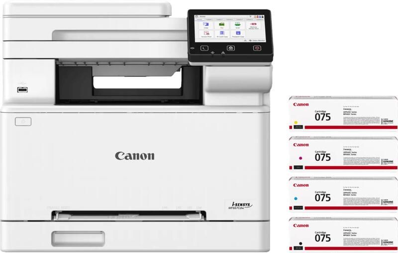 Canon i-SENSYS MF667 CDW + 1 set extra toners