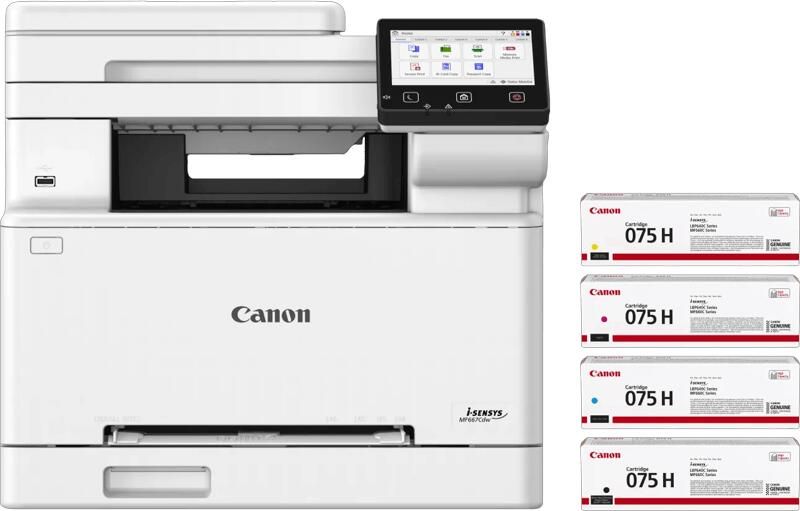 Canon i-SENSYS MF667 CDW + 1 set extra XL toners