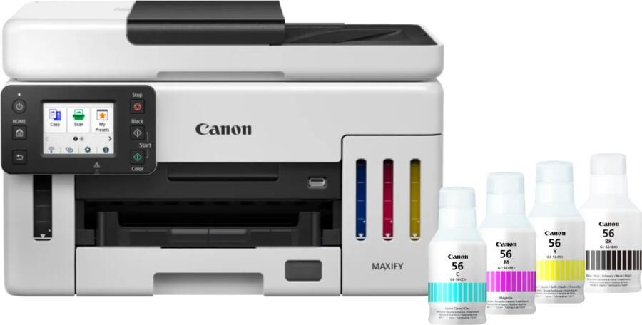 Canon MAXIFY GX6150 + 1 set extra inkt