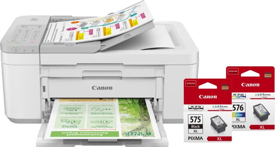 Canon PIXMA TR4756i + 1 set extra XL cartridges