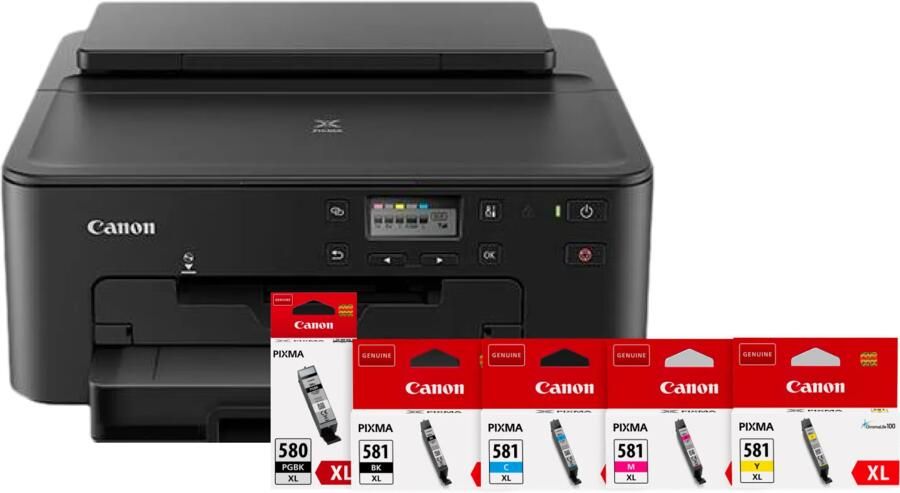 Canon PIXMA TS705a + 1 set extra XL cartridges