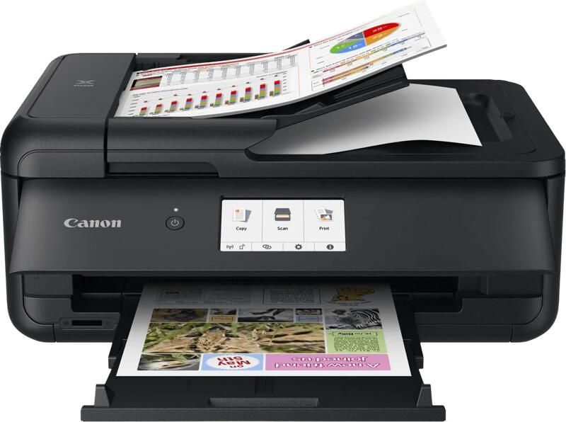 Canon All-in-oneprinter PIXMA TS9550a 3-in-1 inkjet-multifunctionele printer met 5 aparte inktpatronen