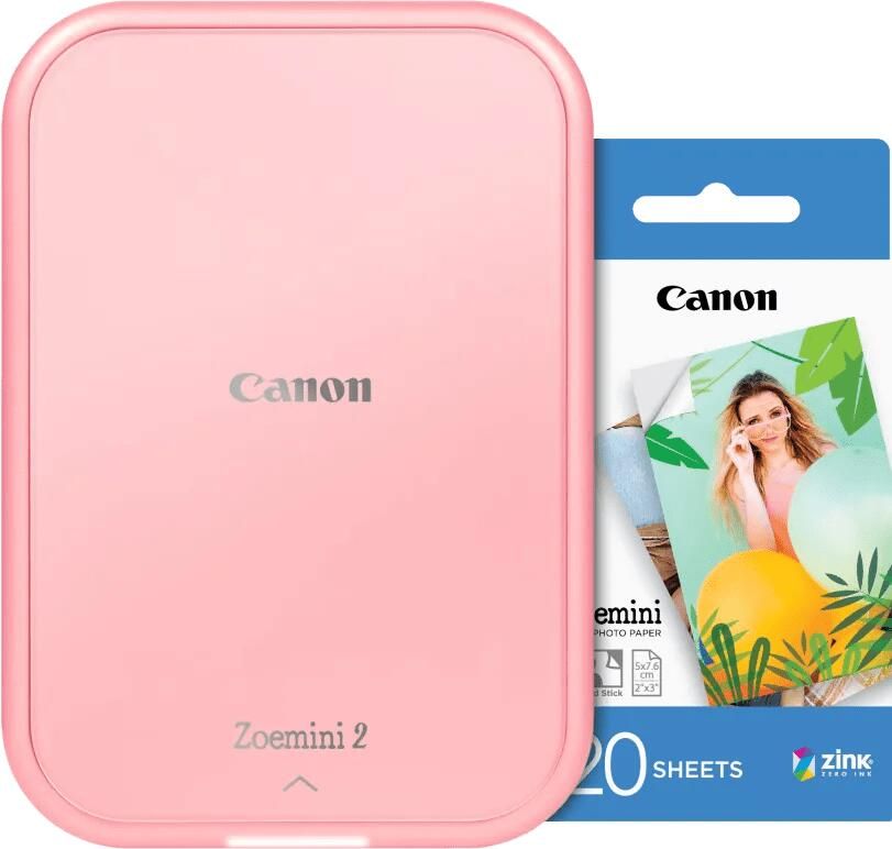 Canon Zoemini 2 Roze + 20 vellen fotopapier