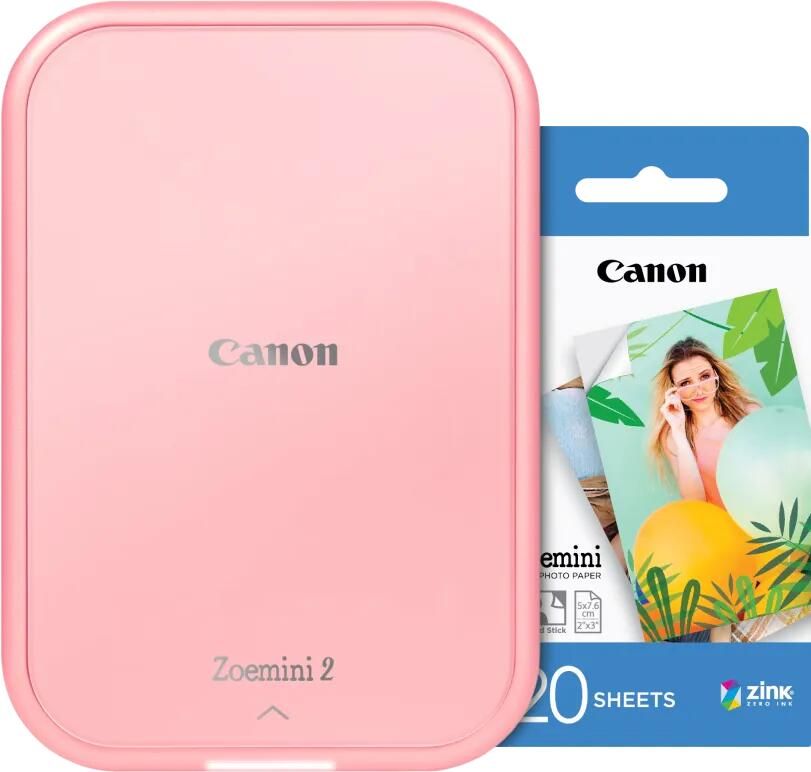 Canon Zoemini 2 Roze + 20 vellen fotopapier