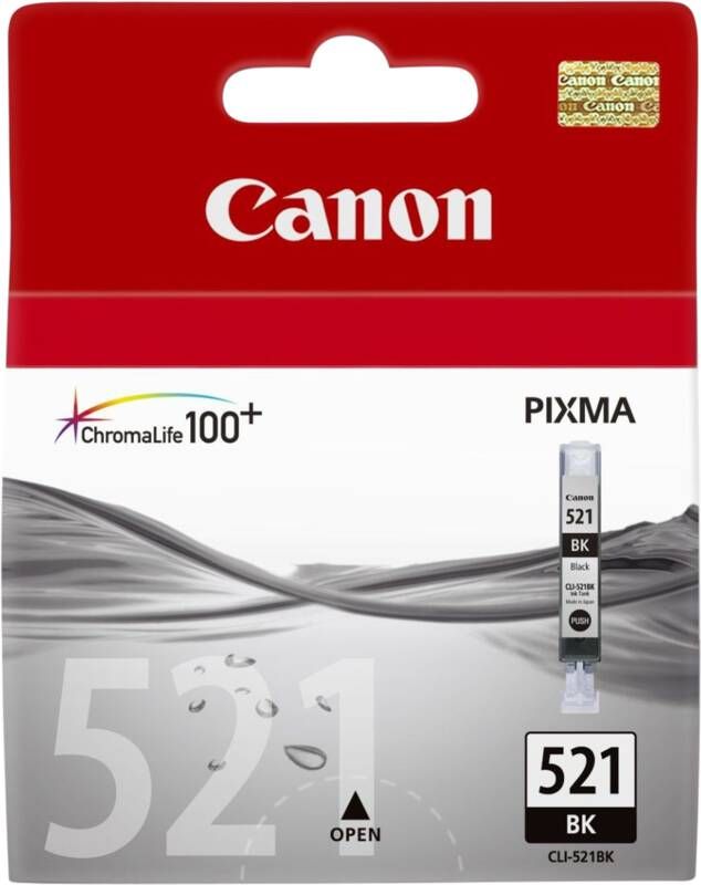 Canon CLI-521 zwarte inktcartridge