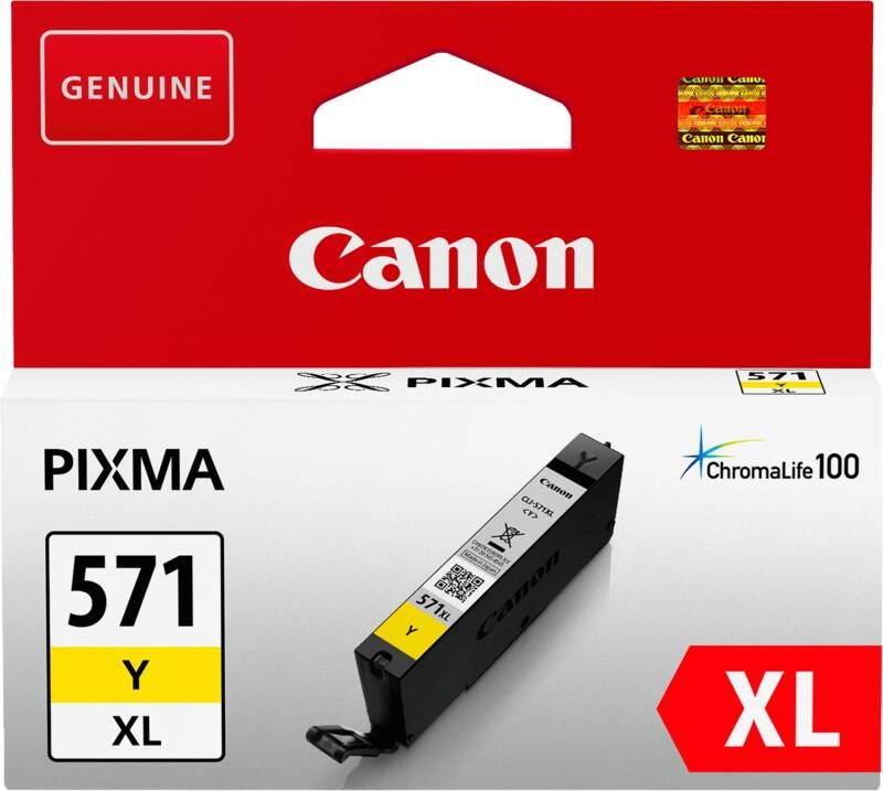 Canon CLI-571XL Geel Inkt | Cartridges&Toners | Computer&IT Printen&Scannen | 0334C001