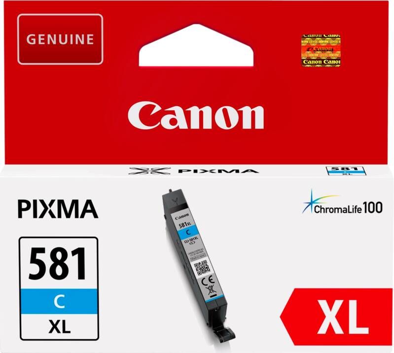 Canon Ink CLI-581XL Cartridge CY | Cartridges&Toners | Computer&IT Printen&Scannen | 2049C001