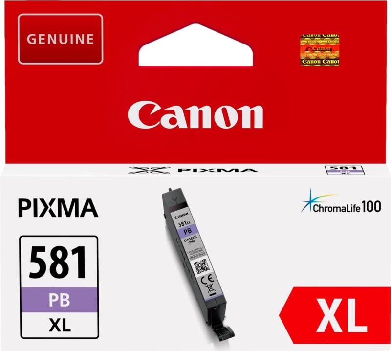 Canon Cartridge CLI-581 PB XL Foto Blauw