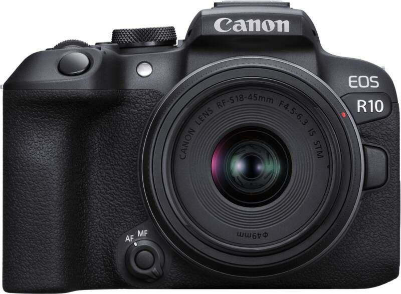 Canon EOS R10 + RF-S 18-45mm IS STM | Systeemcamera's | Fotografie Camera s | 4549292189773