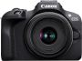 Canon EOS R100 Zwart + RF-S 18-45 IS STM | Top 10 Systeemcamera's | Fotografie Camera s | 4549292214598 - Thumbnail 1