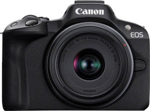 Canon EOS R50 Zwart + RF-S 18-45 IS STM + RF-S 55-210mm F5-7