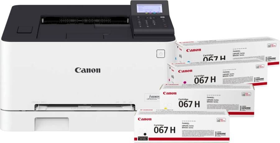 Canon I-SENSYS LBP633CDW + 1 set extra XL toners