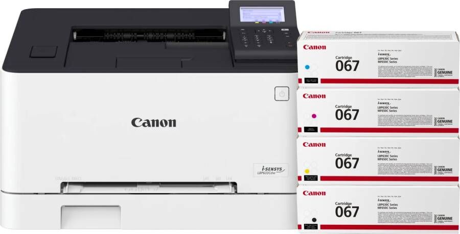 Canon I-SENSYS LBP633CW + 1 extra set toners