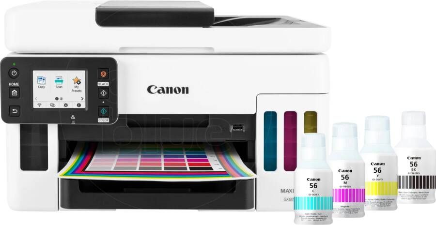 Canon MAXIFY GX6050 + 1 set extra inkt