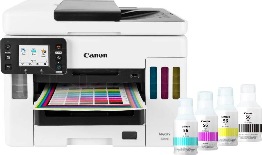 Canon MAXIFY GX7050 + 1 set extra inkt