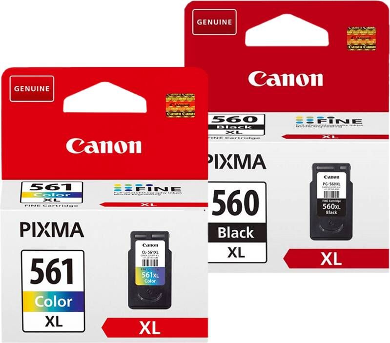 Canon PG-560XL + CL-561XL Cartridge Combo Pack