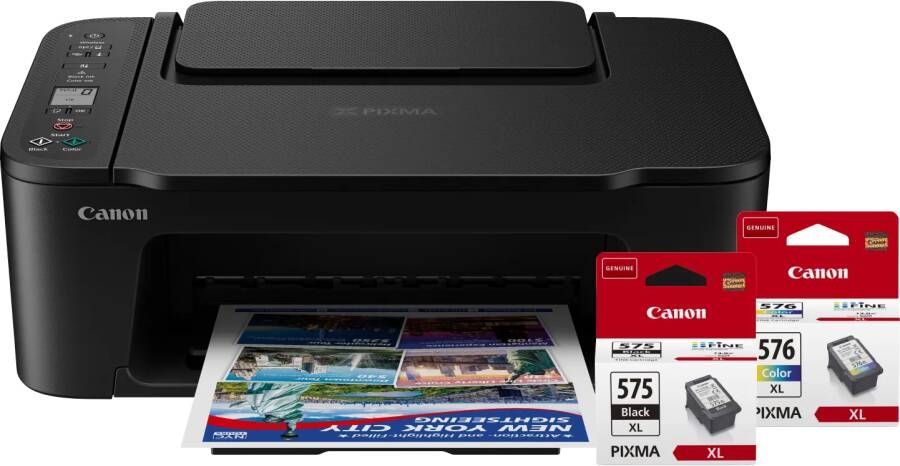 Canon PIXMA TS3750i + 1 set extra XL cartridges
