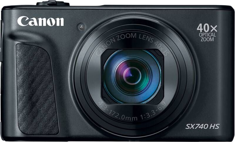 Canon PowerShot SX740 HS Zwart | Compactcamera's | Fotografie Camera s | 2955C002