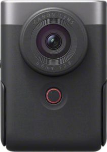 Canon Camcorder PowerShot V10 Silber Vlogging-Kit