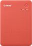 Canon SELPHY QX20-kleurenfotoprinter Inkjet printer Rood - Thumbnail 1