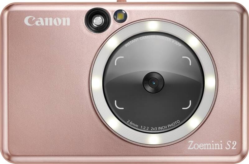 Canon Zoemini S2 Roze | Camera aanbiedingen | Fotografie Camera s | 4549292176025