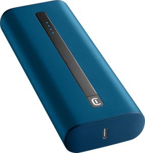 Cellular line Cellularline Thunder Powerbank 20.000 mAh met Power Delivery en Quick Charge Blauw