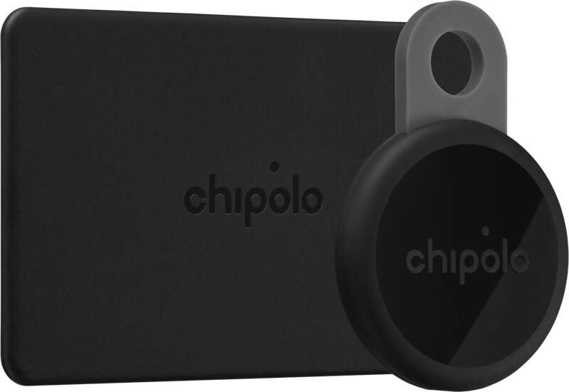 Chipolo CARD + LOOP Zwart