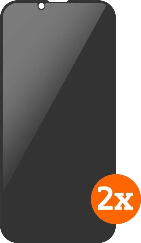 Coolblue BlueBuilt iPhone 16e Privacy Filter Screenprotector Glas Duo Pack