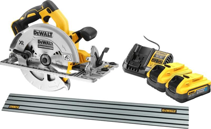 Coolblue DeWalt DCS572NT-XJ 5 0 Ah POWERSTACK Accu (2x) Compleet Pakket