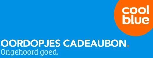 Coolblue Oordopjes cadeaubon van 125 euro