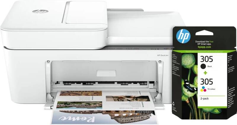 HP Deskjet 4220e + 1 set extra cartridges