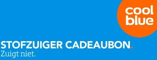 Coolblue Stofzuiger cadeaubon van 10 euro