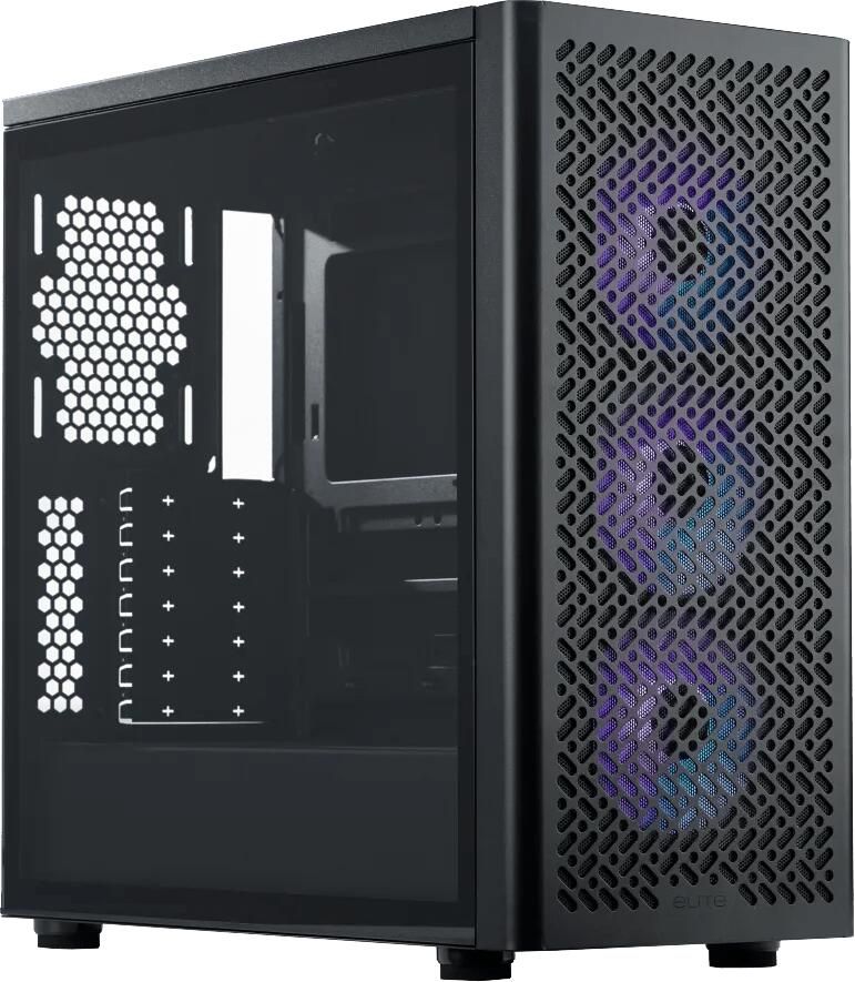 Cooler Master Elite 502 Zwart ARGB
