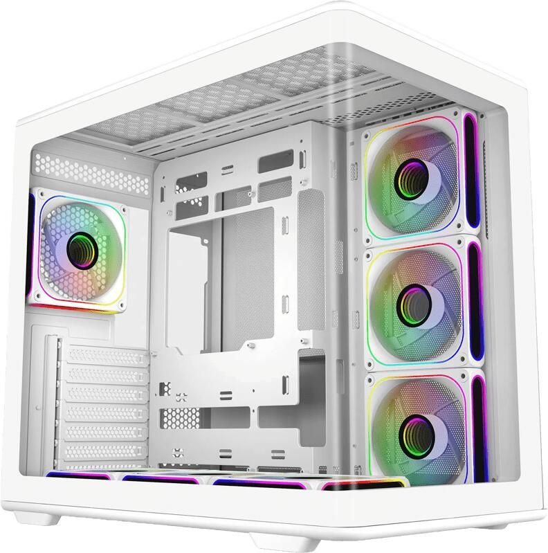 Cooler Master Elite 600 Wit ARGB