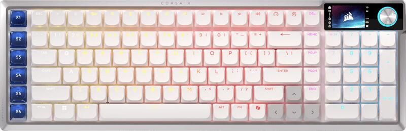 Corsair Vanguard AIR 99 Wireless Gaming Toetsenbord Wit Qwerty