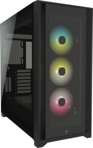 Corsair iCUE 5000X RGB Tempered Glass Mid-Tower ATX Case