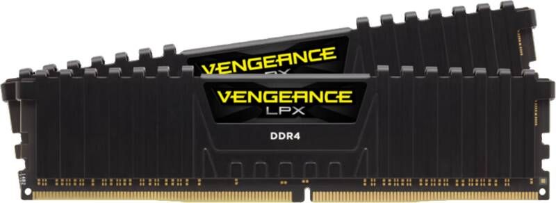 Corsair DDR4 16 GB (2 * 8) laag-profiel pc-geheugen (CMK16GX4M2D3600C18)