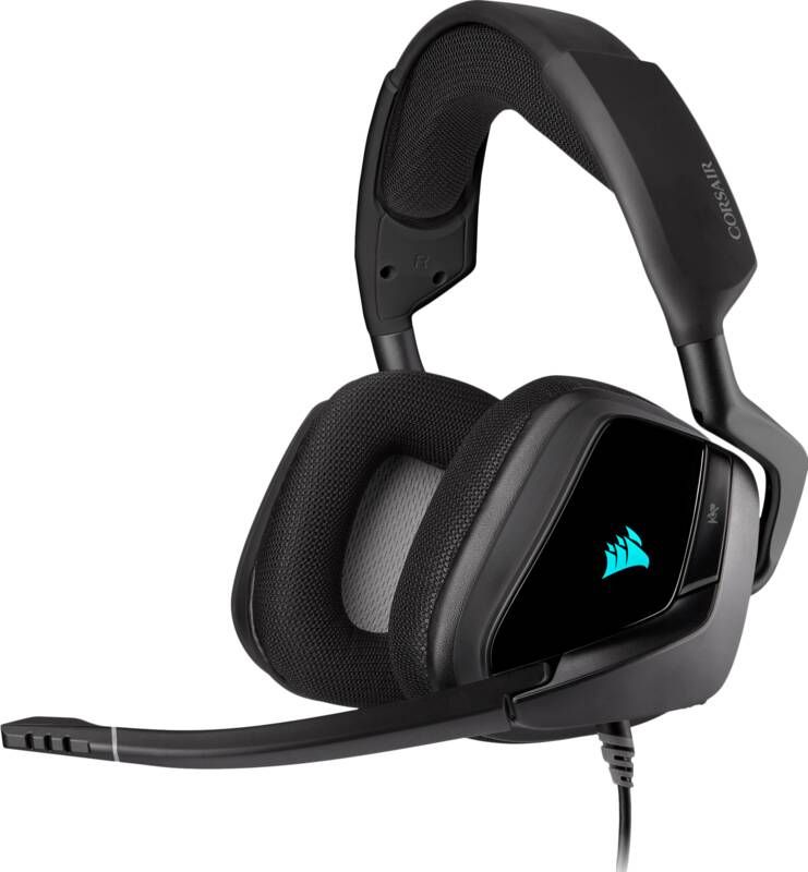 Corsair Void RGB Elite USB Premium Gaming Headset PC Carbon Zwart