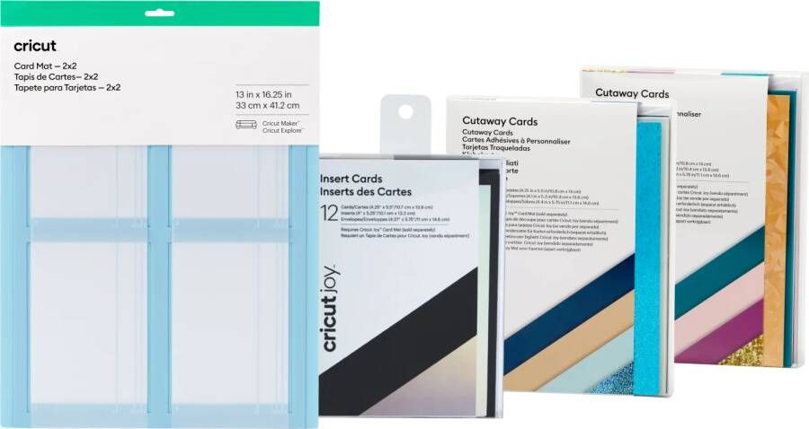 Cricut 2x2 kaartmat startpakket