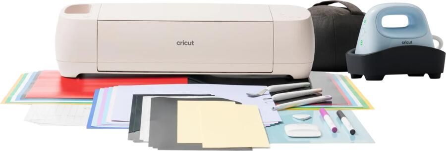 Cricut Explore 4 Essentials bundel + Hat Press