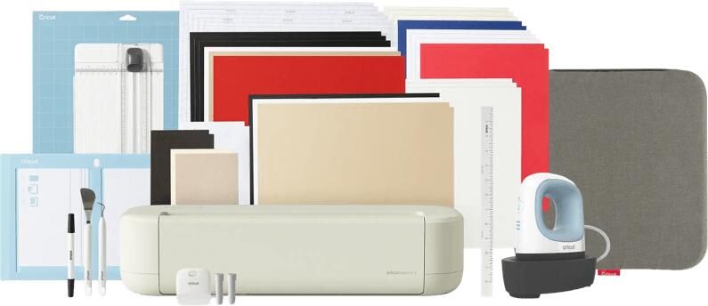 Cricut Explore 5 Essentials + EasyPress Mini bundel