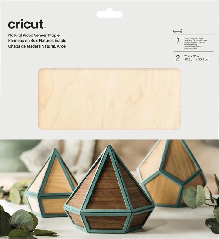 Cricut Houtfineer 30 5 x 30 5 cm Esdoorn