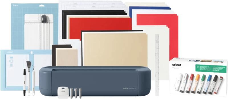 Cricut Maker 5 Essential + Materialenpakket bundel